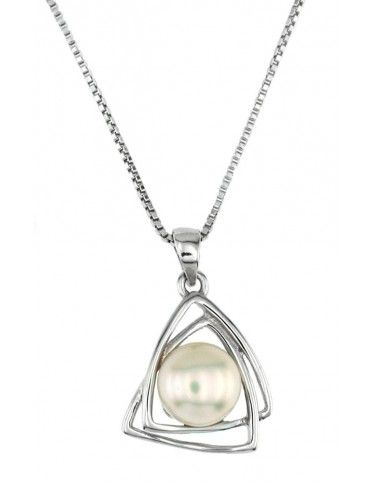 Collar plata mujer PS4321PE&VE 0.15-42