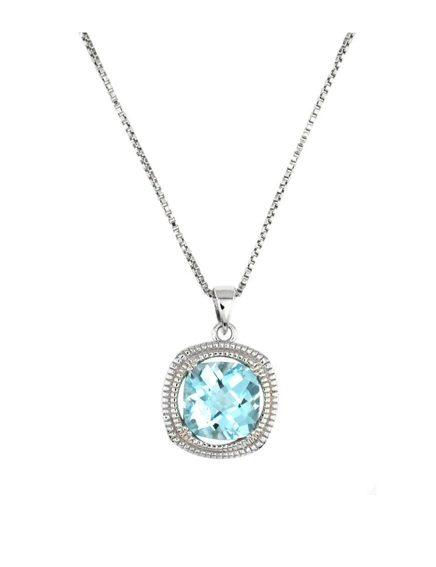 Collar plata mujer PS6422TOP&VE 0.15-42