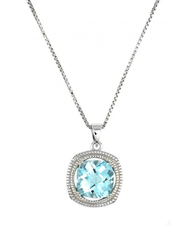 Collar plata mujer PS6422TOP&VE 0.15-42