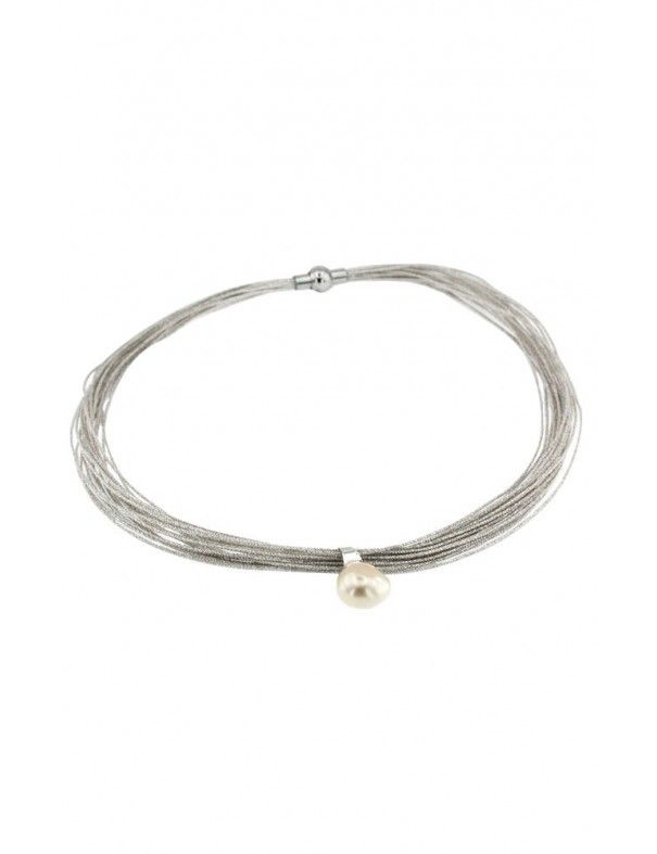 Collar plata mujer 18132072