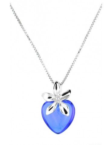 Collar plata mujer PS5705BLQ&VE 0,15-42