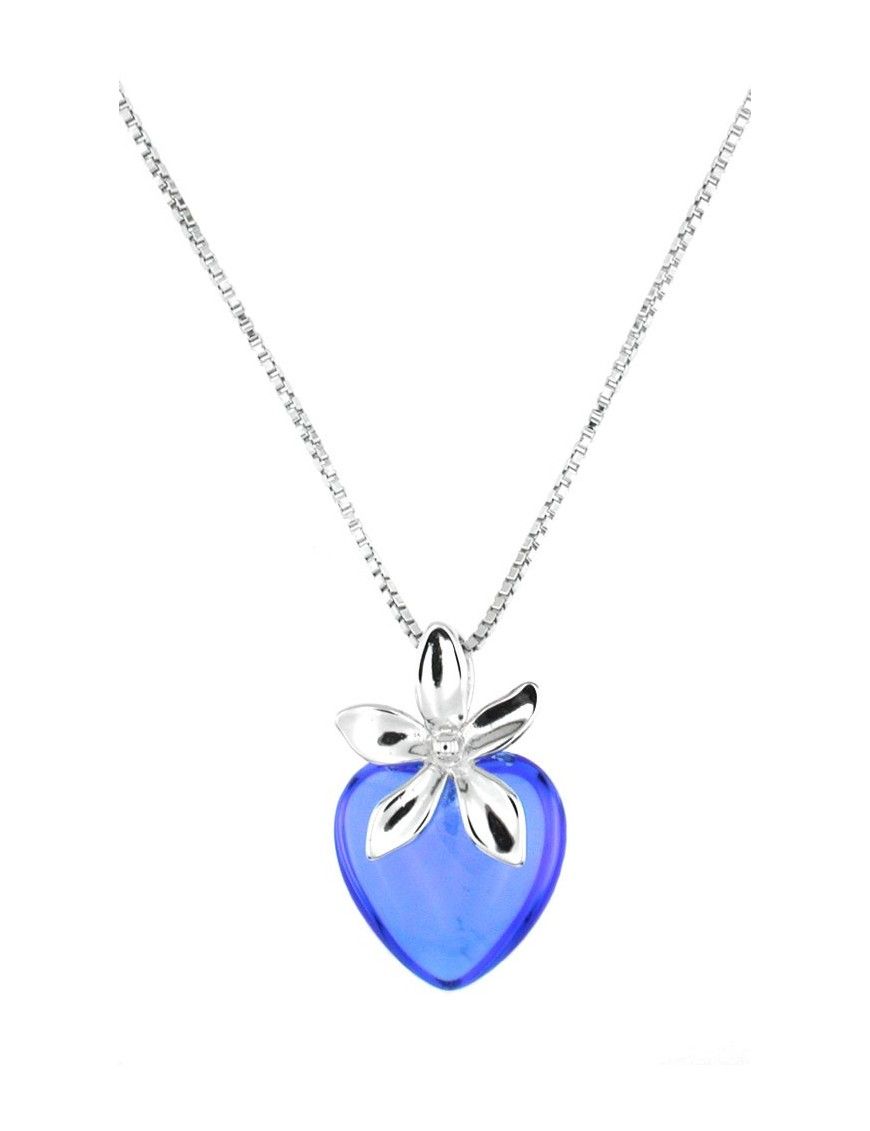 Collar plata mujer PS5705BLQ&VE 0,15-42