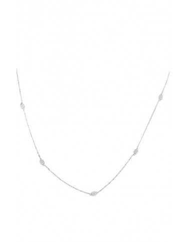 Collar MRJY plata mujer 9086592