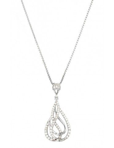 Collar MRJY plata mujer MP00669A&VE 0,15-42