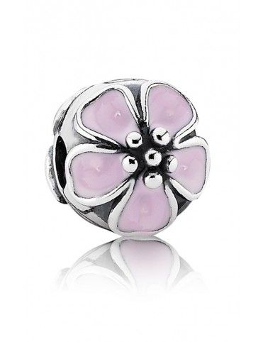 Charm Clip Pandora Plata Flor de Cerezo Rosa 791041EN40
