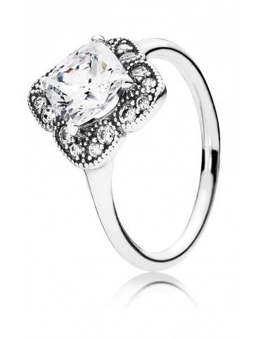 Anillo Pandora Plata Circonitas Hojas Luminosas 190966CZ-52