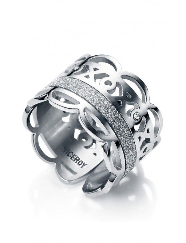 Anillo Viceroy acero mujer 80002A01400