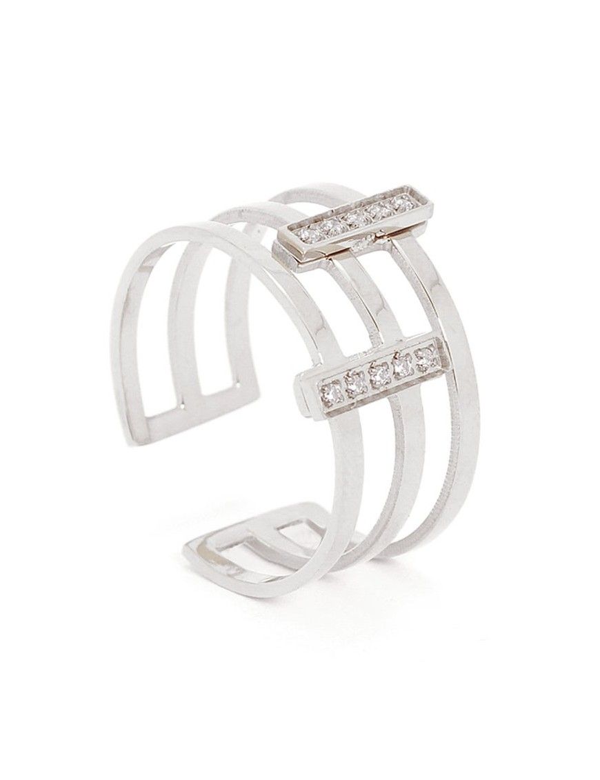 Anillo Anartxy acero mujer AAN128