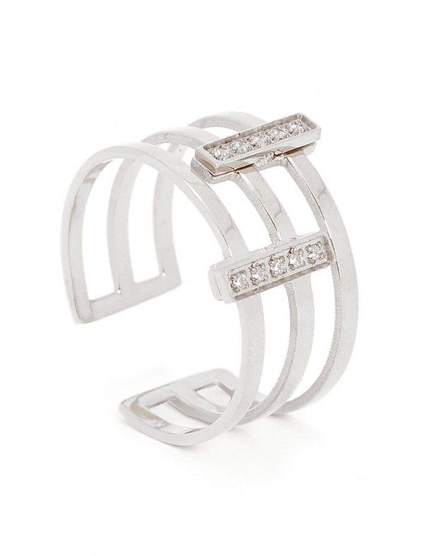 Anillo Anartxy acero mujer AAN128