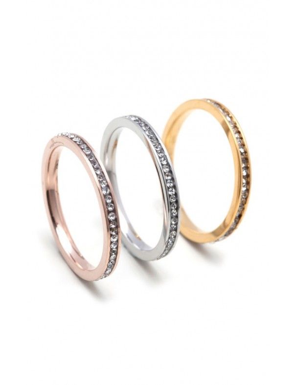 Anillo Anartxy acero mujer AAN66