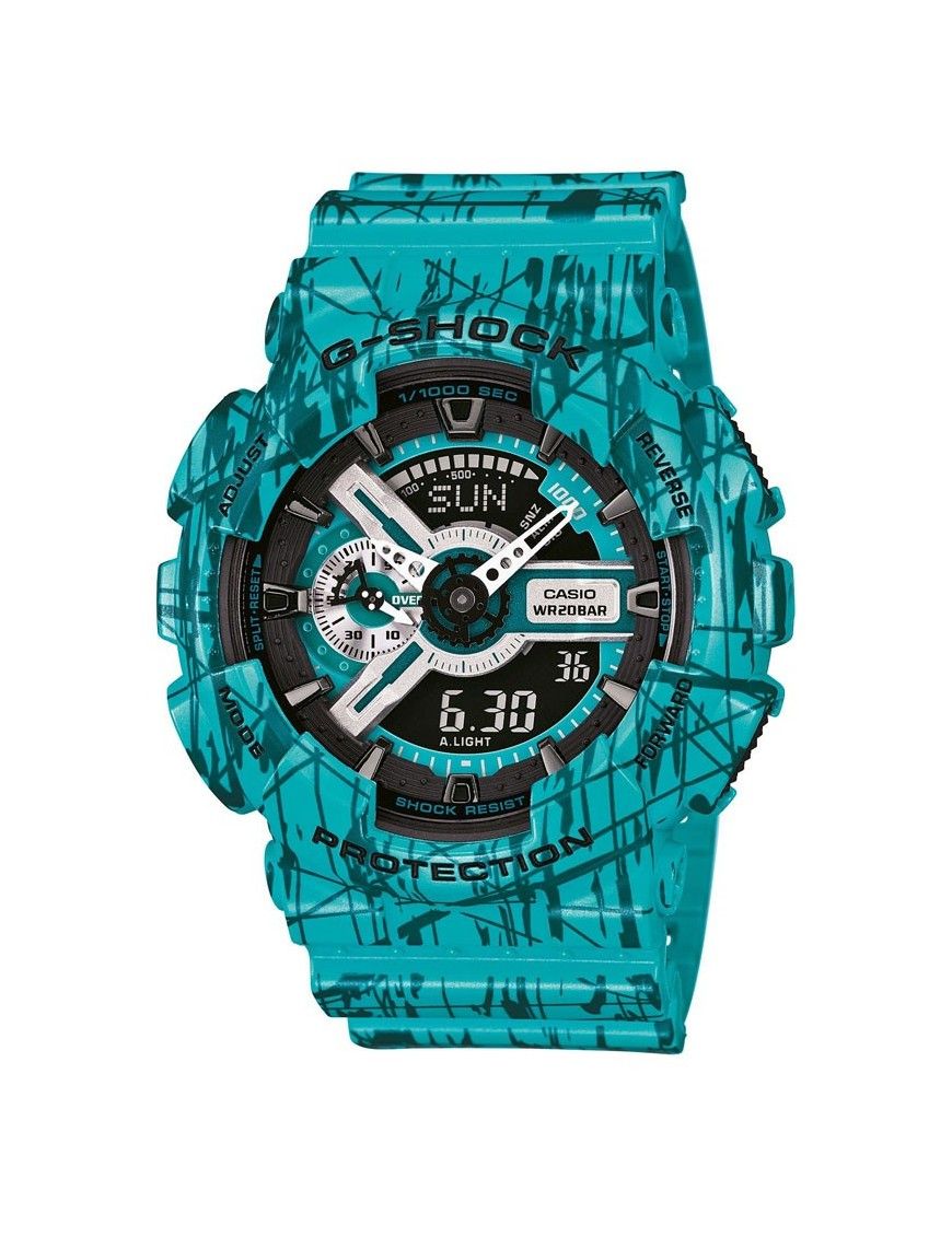 Caprichoso polilla jueves Reloj Casio G-Shock hombre GA-110SL-3AER