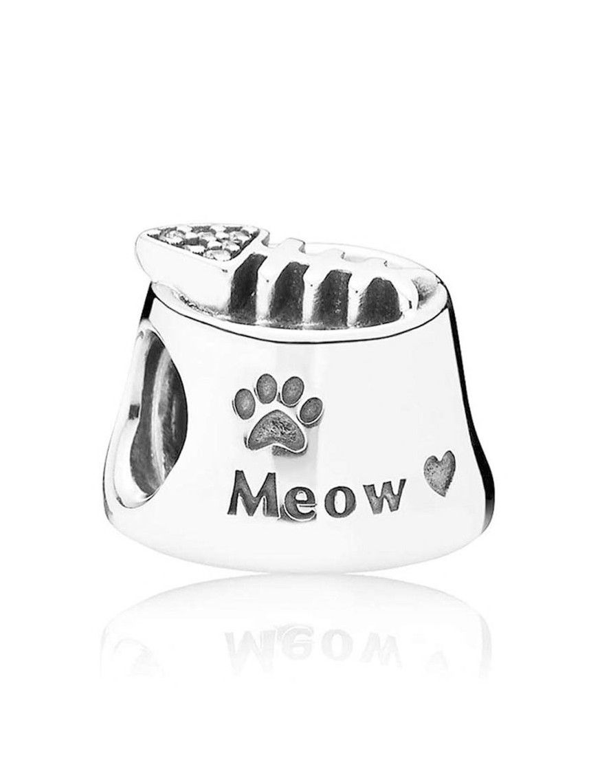 Abalorio Pandora plata y circonitas Bol de Gato 790716CZ