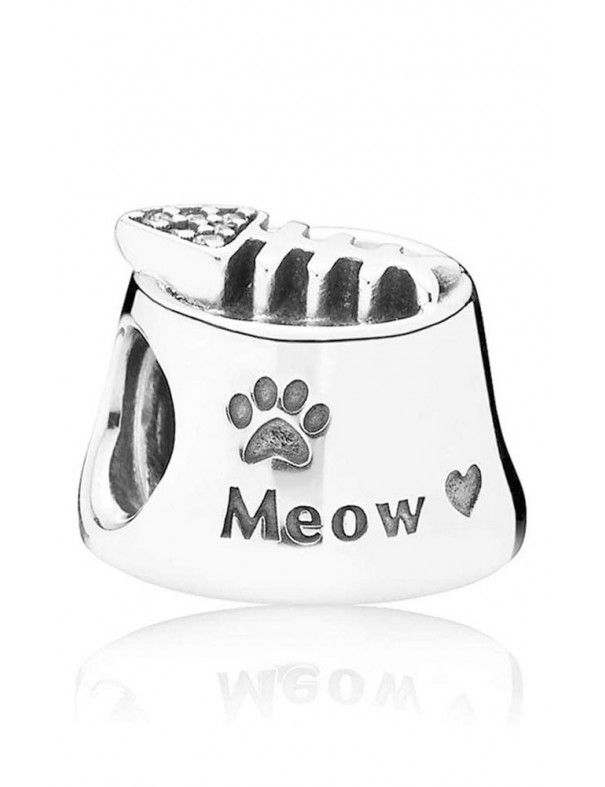 Abalorio Pandora plata y circonitas Bol de Gato 790716CZ