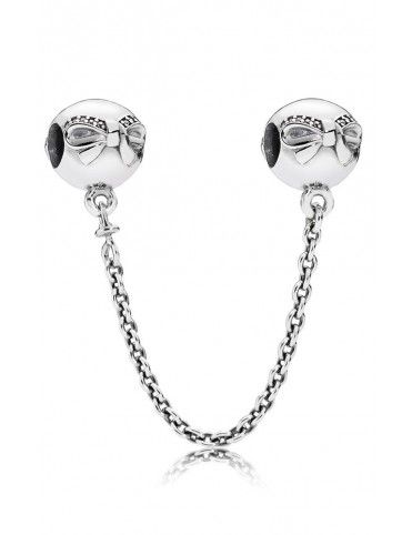 Cadena de seguridad Pandora plata circonitas 791780CZ-05