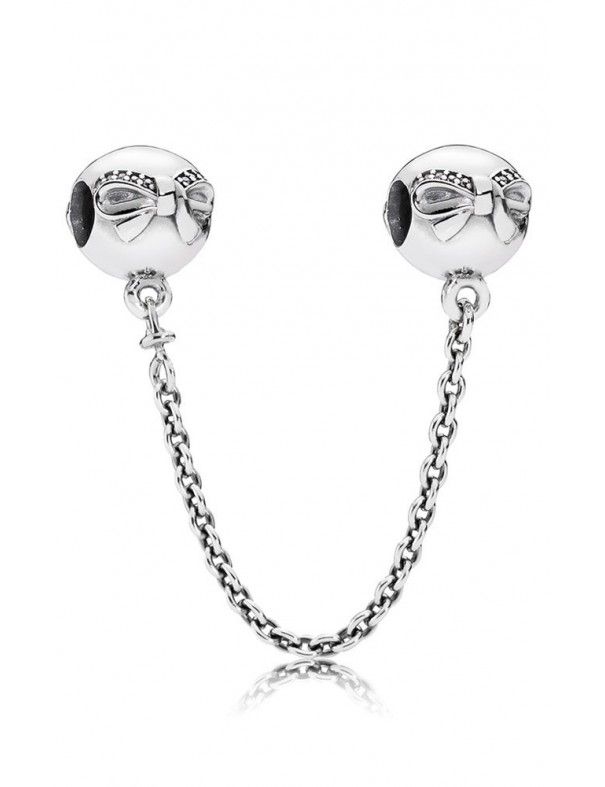 Cadena de seguridad Pandora plata circonitas 791780CZ-05