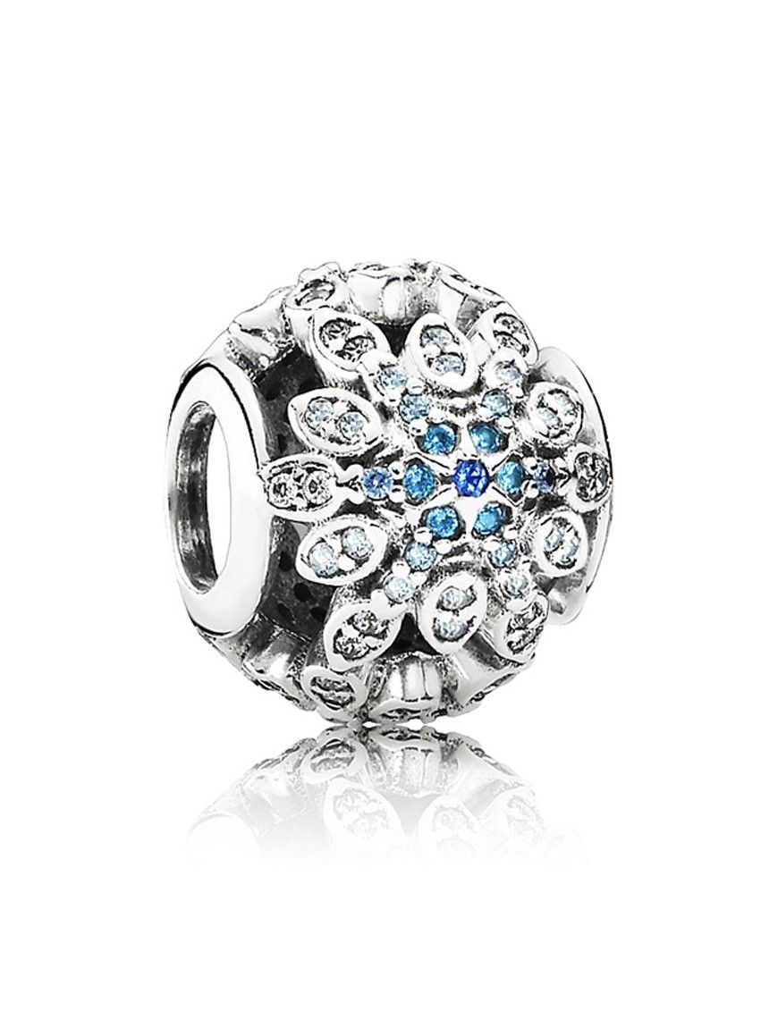 Abalorio Pandora plata y circonitas 791760NBLMX