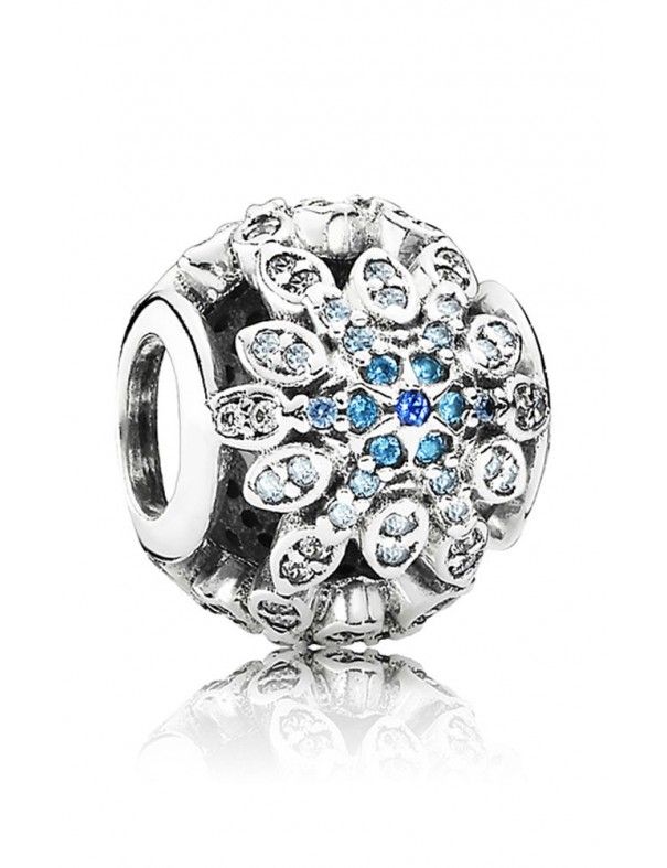 Abalorio Pandora plata y circonitas 791760NBLMX