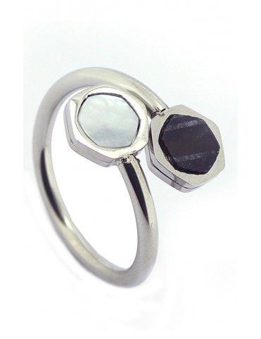 Anillo Anartxy acero mujer AAN142