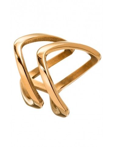 Anillo Edblad acero mujer 3153441928-S