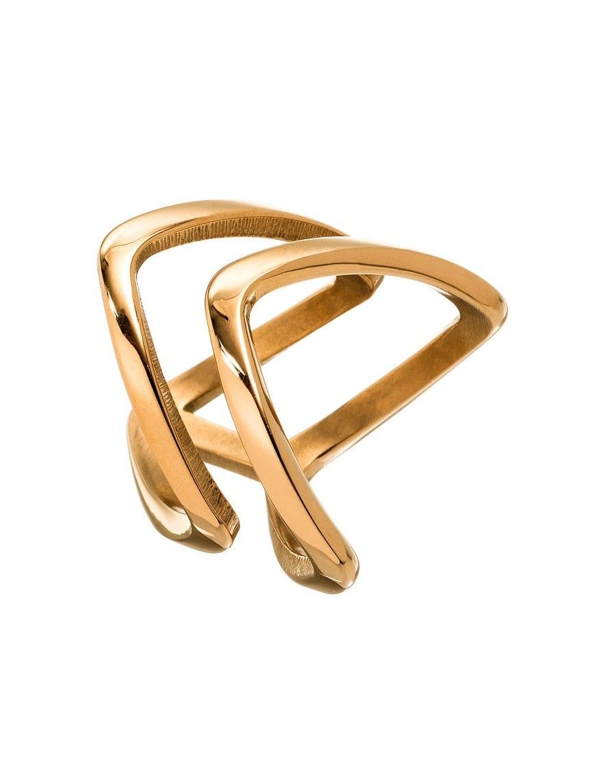 Anillo Edblad acero mujer 3153441928-S