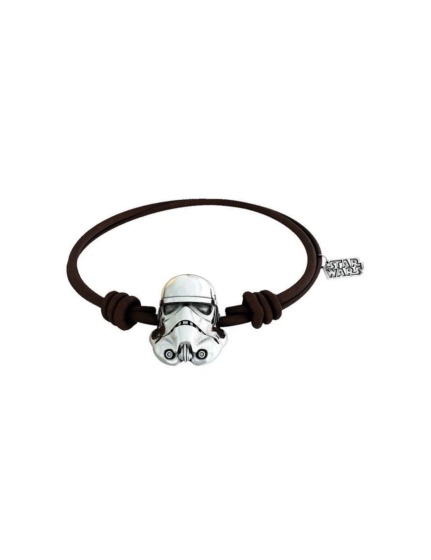 Pulsera Star Wars metal y plata hombre SW1001B0111-L