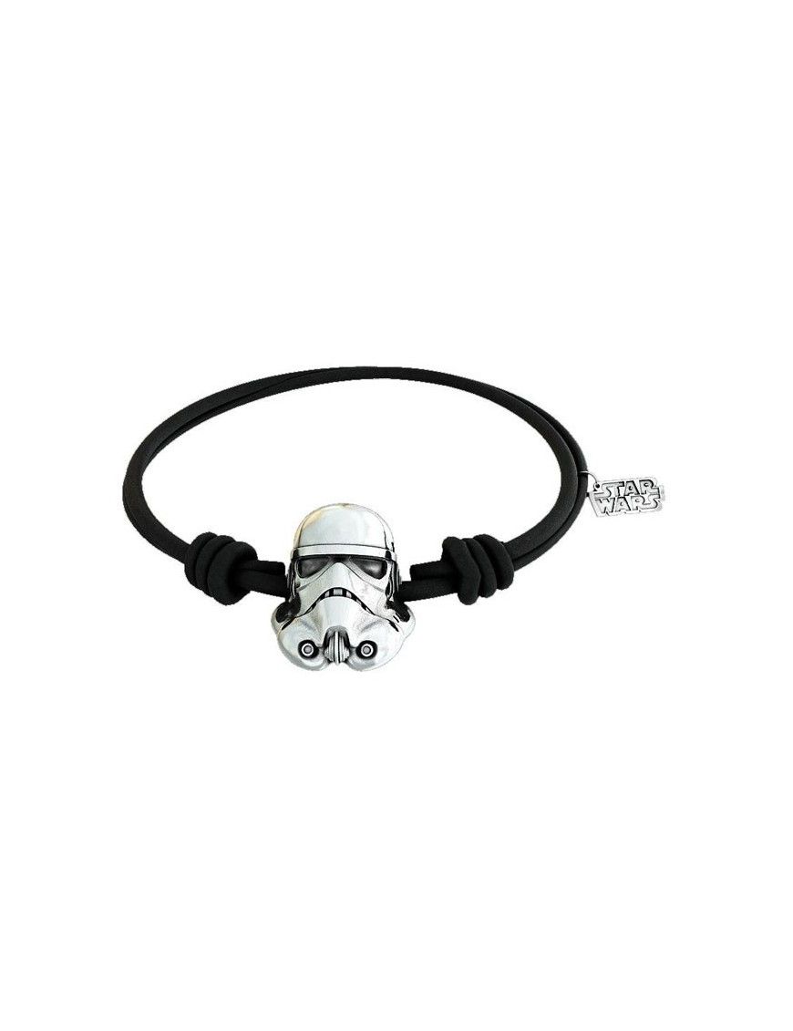 Pulsera Star Wars metal y plata hombre SW1001B0210-L