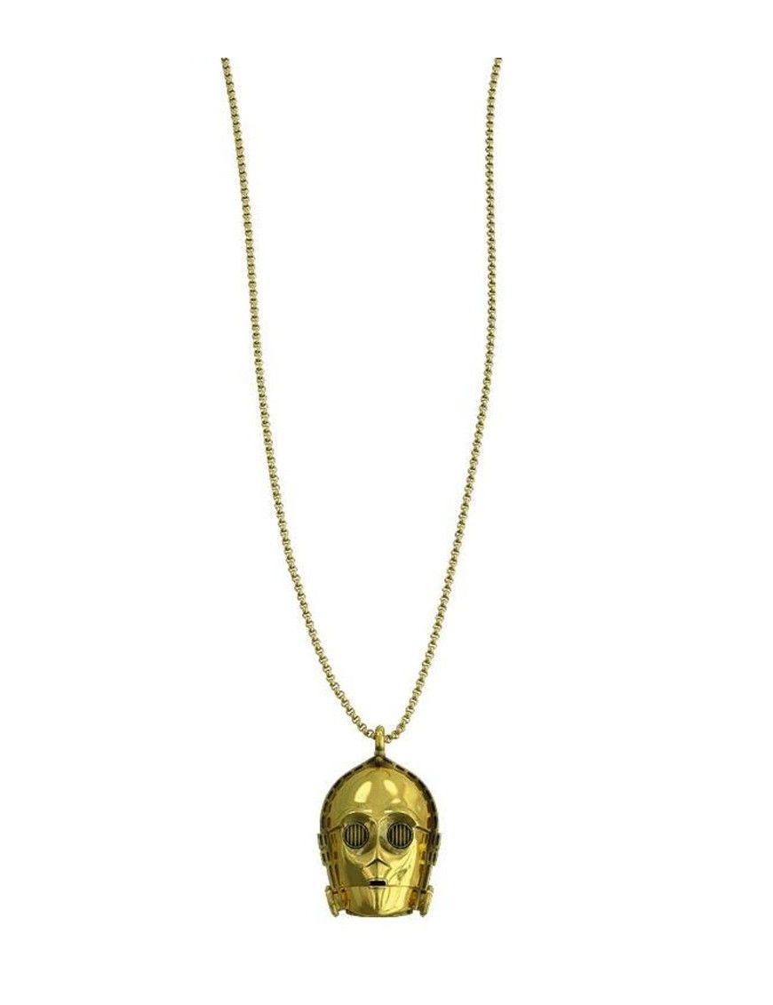 Collar Star Wars metal y plata SW1003N0000-40