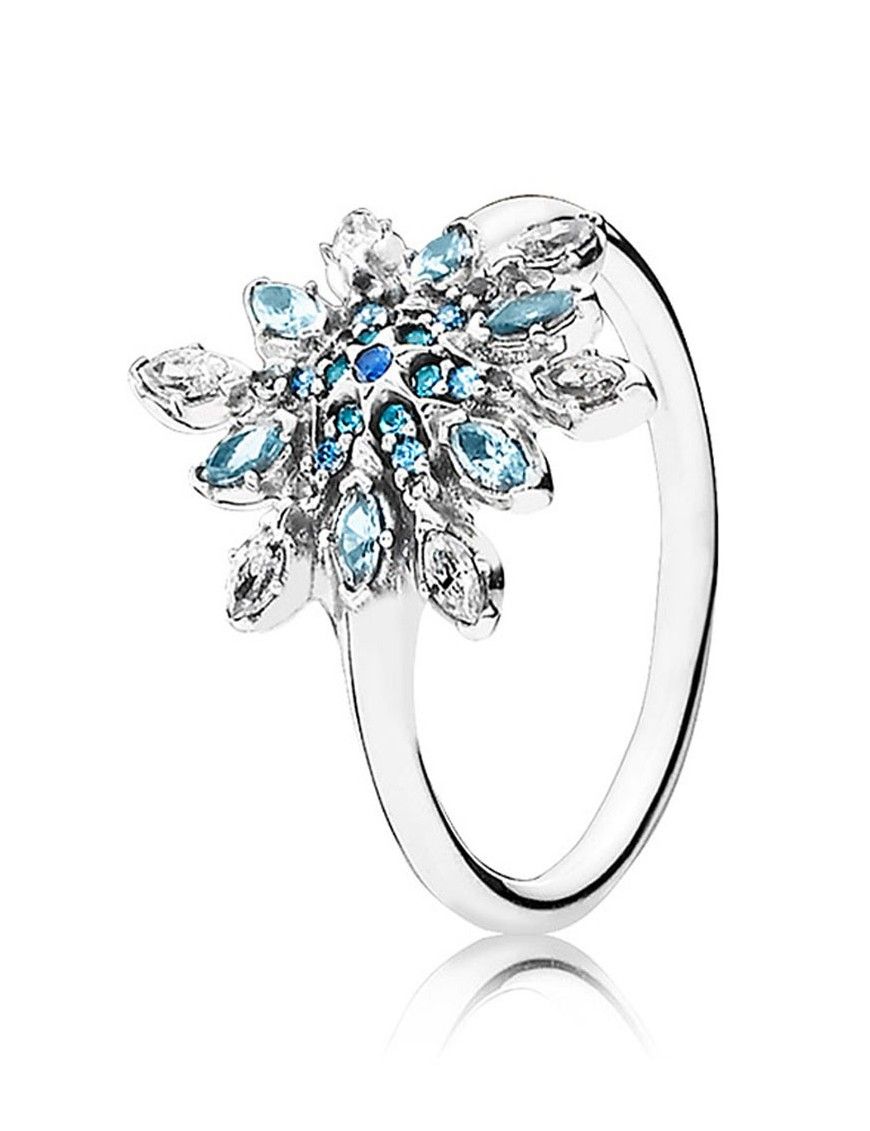 Anillo Pandora plata mujer 190969NBLMX-54