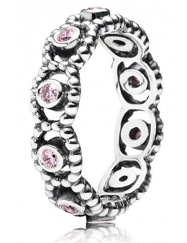 Anillo Pandora plata mujer Her Majesty Pink 190881PCZ-56