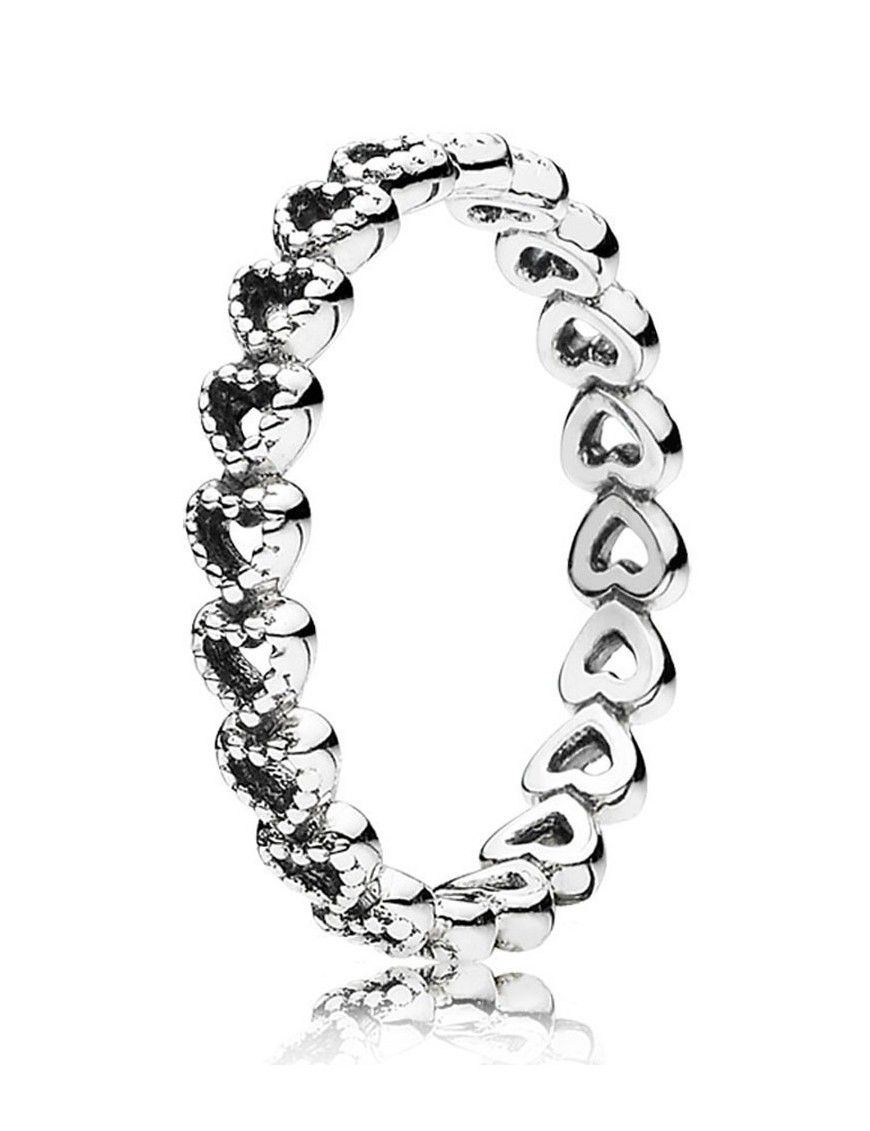 Anillo Pandora plata Amor Entrealazado 190980-54