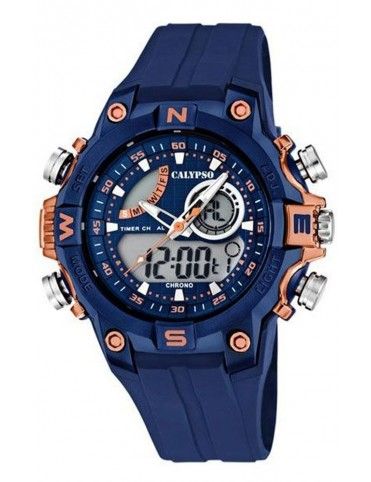 Reloj Calypso Dual-Time hombre K5586/5