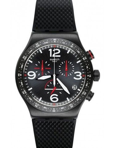 Reloj Swatch hombre Black is black YVB403