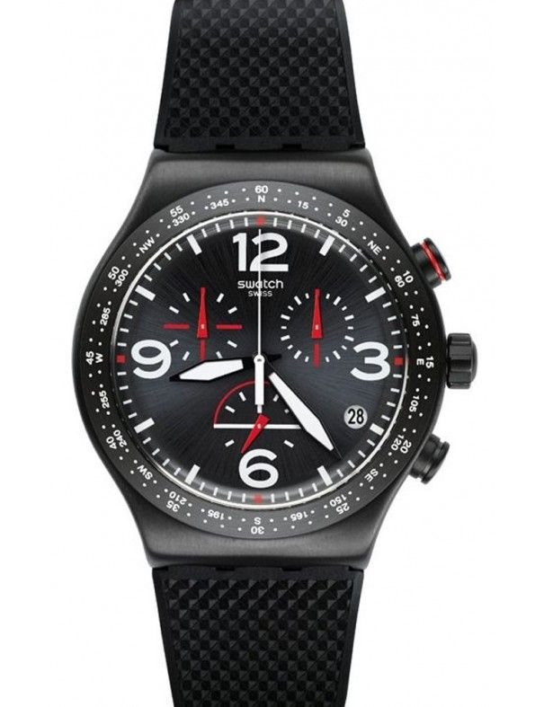 Reloj Swatch hombre Black is black YVB403