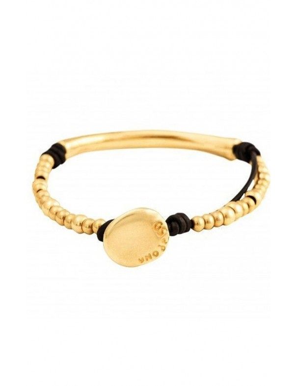 Pulsera Uno de 50 metal mujer Be you PUL1296OROMAR0M