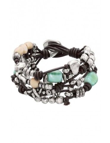 Pulsera Uno de 50 metal mujer Good Rocks PUL1280TQSMTL0M