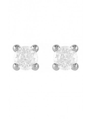 Pendientes Oro blanco 18Kts niña 61B1902/5