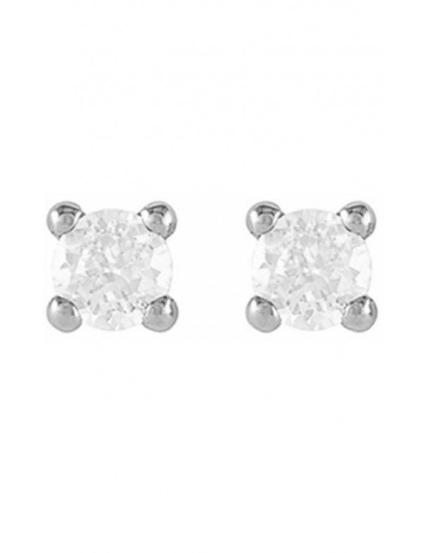 Pendientes Oro blanco 18Kts niña 61B1903/5