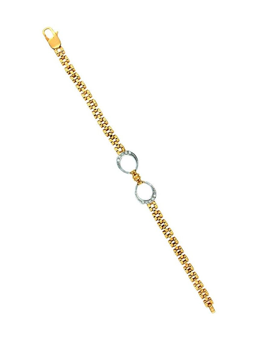 Pulsera Oro 18Kts mujer 1461