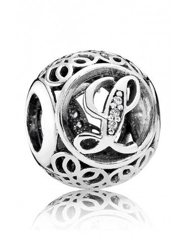 Charm Pandora Plata y circonitas Vintage L 791856CZ