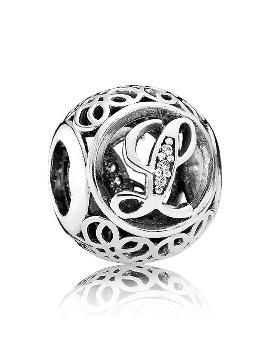 Charm Pandora Plata y circonitas Vintage L 791856CZ