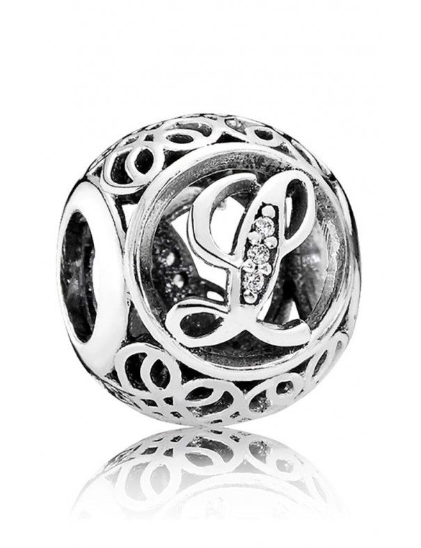 Charm Pandora Plata y circonitas Vintage L 791856CZ