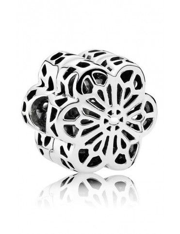 Charm Clip Pandora Plata Encaje de Margaritas 791836