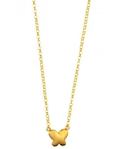 Collar Plata Mariposa niña 023200-2-1