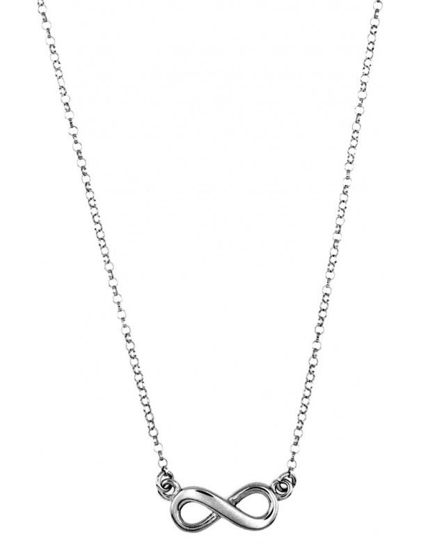 Collar Plata Infinito mujer 021329-1-1-BEL