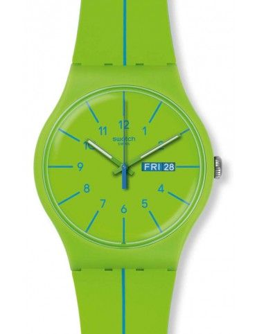 Reloj Swatch unisex Verde Azul SUOG707