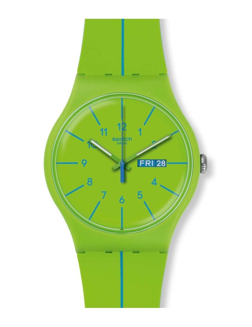 Reloj Swatch unisex Verde Azul SUOG707