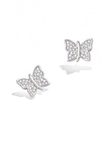 Pendientes Plata Mariposa mujer 21ER078CZ