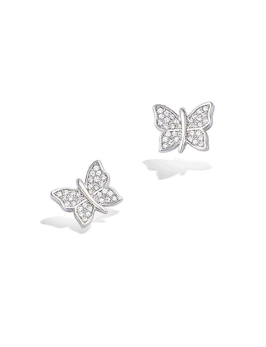 Pendientes Plata Mariposa mujer 21ER078CZ