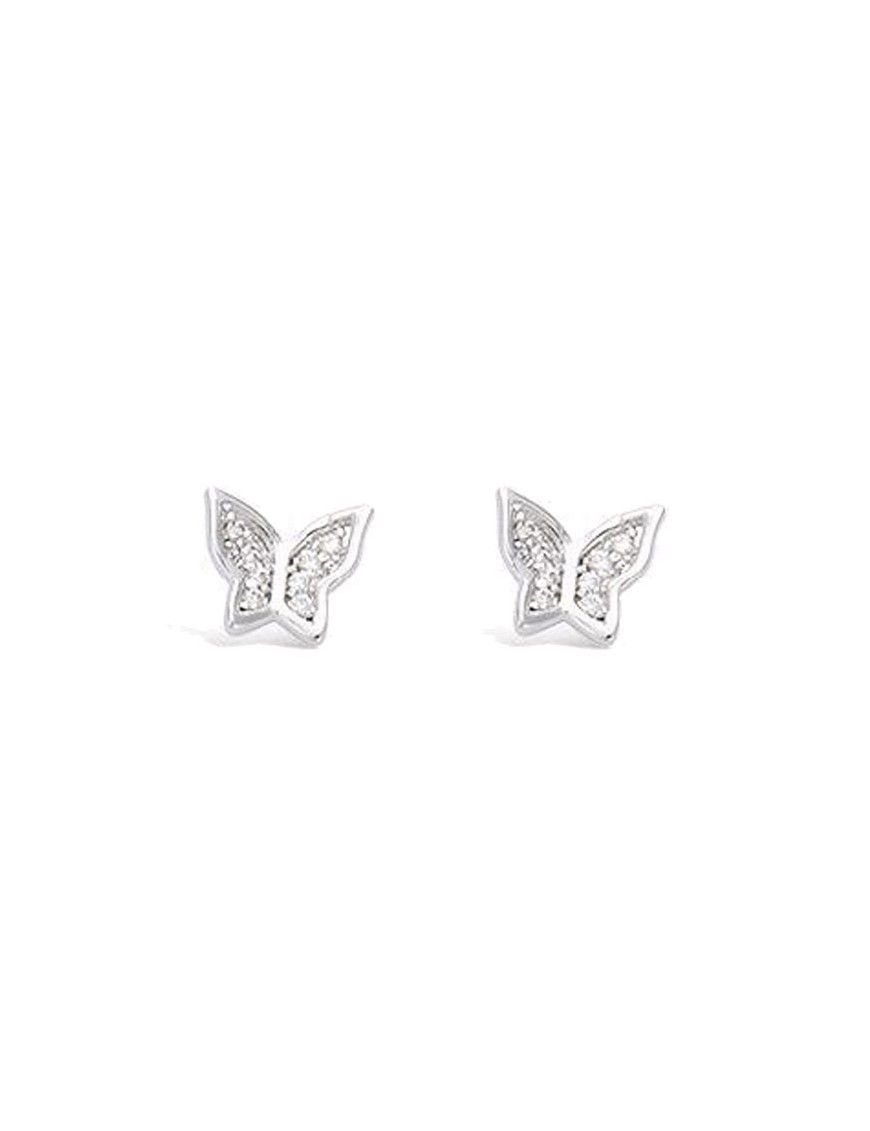 Pendientes Plata Mariposa mujer 21ET075CZ