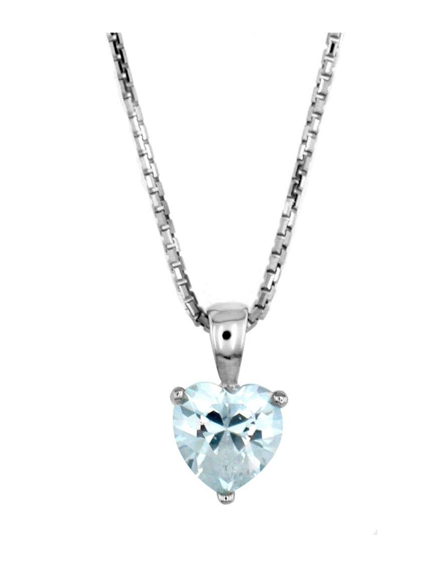 Collar Plata y circonitas mujer 61ET174-6&CHAIN